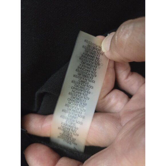 Karl Lagerfeld Colorblock One Piece Dress Sz 8.Faux Pockets And Metallic Buttons - Picture 6 of 9